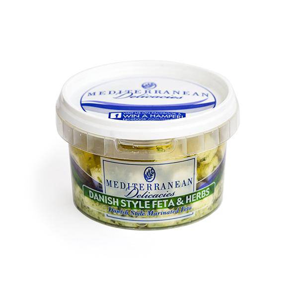 Danish Style Feta & Herbs 260g - Mediterranean Delicacies
