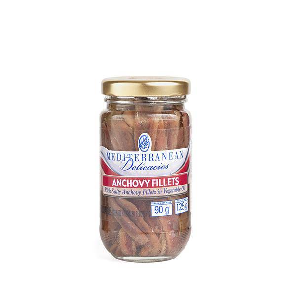 Anchovy Fillets 125g - Mediterranean Delicacies