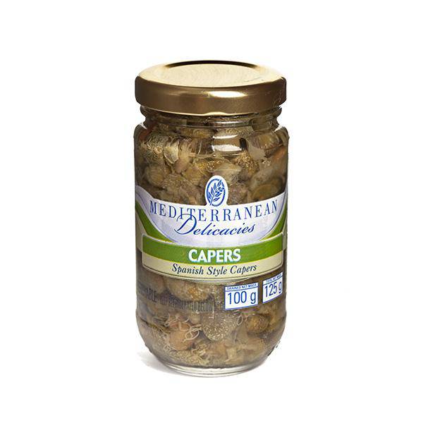 Capers In Brine 125g - Mediterranean Delicacies