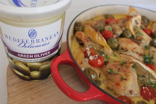 Chicken and Olive Oven Bake