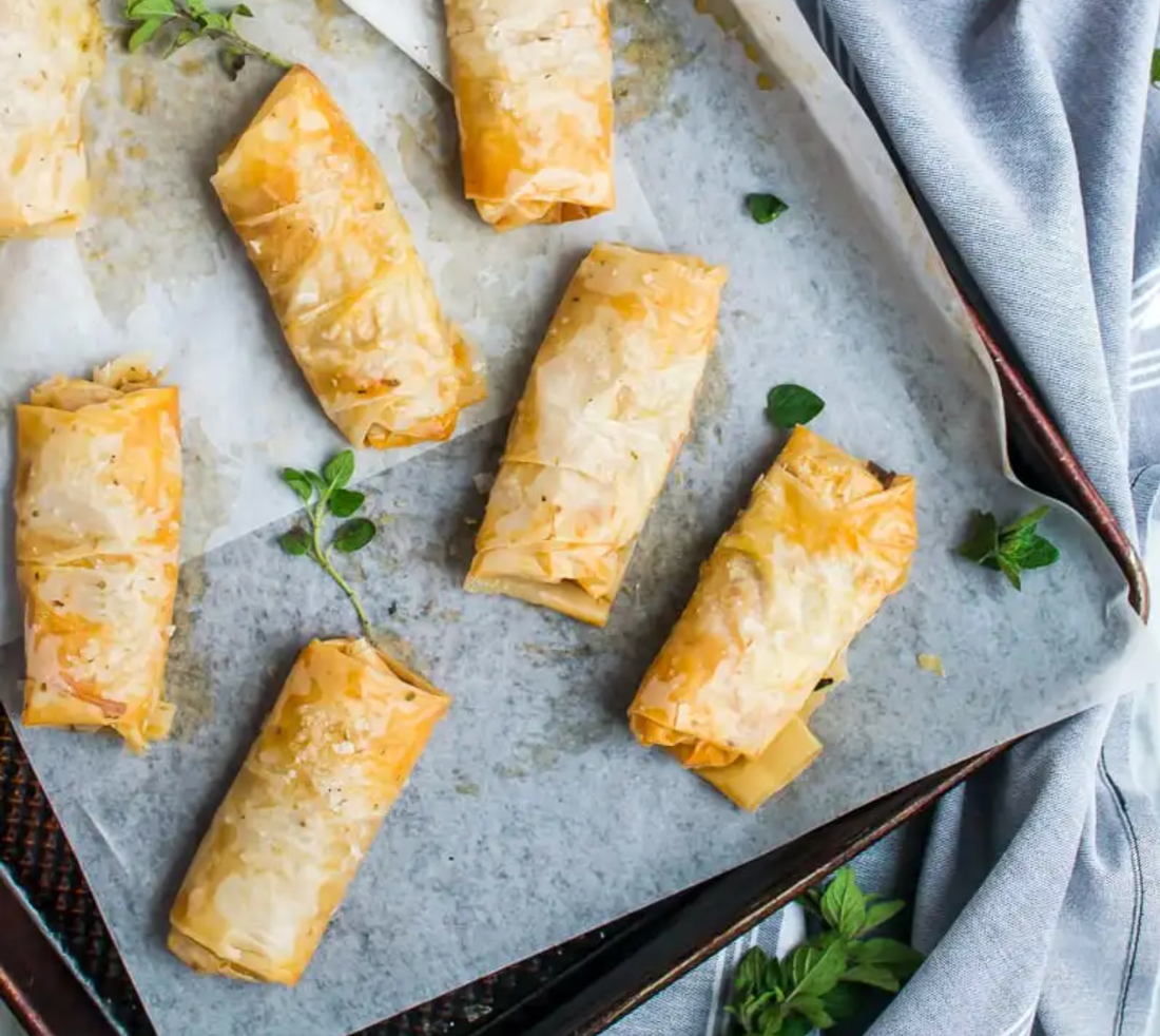 Crispy Peach and Cheese Fingers