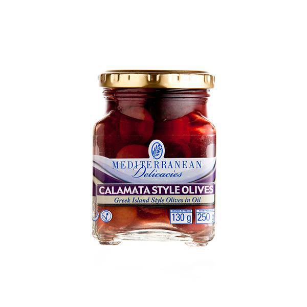 Calamata Style Olives 250g - Mediterranean Delicacies