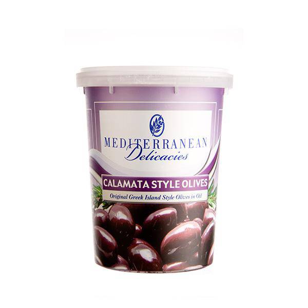 Calamata Style Olives 700g - Mediterranean Delicacies