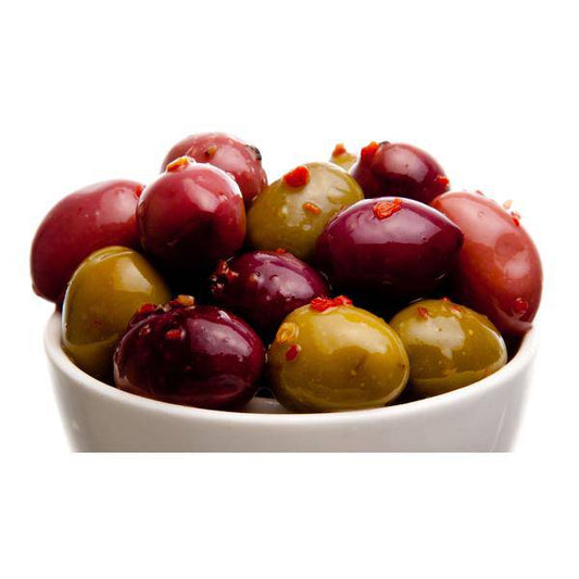 Spicy Five Olives 1kg - Mediterranean Delicacies
